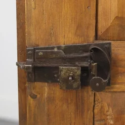 Pamono Painted Folk Art Bridal Cupboard Hot