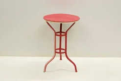 Pamono Painted Iron Garden Table in Cotton Candy Style, 1960s Online