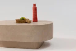 Pamono Palomā Mortex Waxed Concrete Coffee Table from PLATŌ Sale