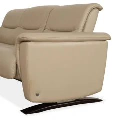 Pamono Panorama 3-Seater and 2-Seater Sofa in Beige Leatherfrom Stressless, Set of 2 Sale