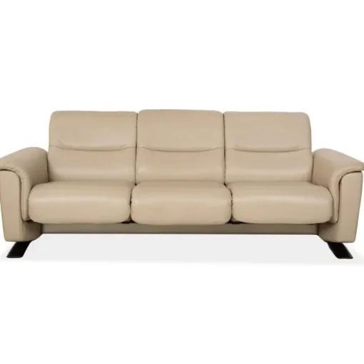 Pamono Panorama Three-Seater Sofa in Leather from Stressless Clearance