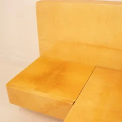 Pamono Parchment Bed by Aldo Tura for Tura Milano, 1960s Discount