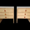 Pamono Parchment Nightstands, Set of 2