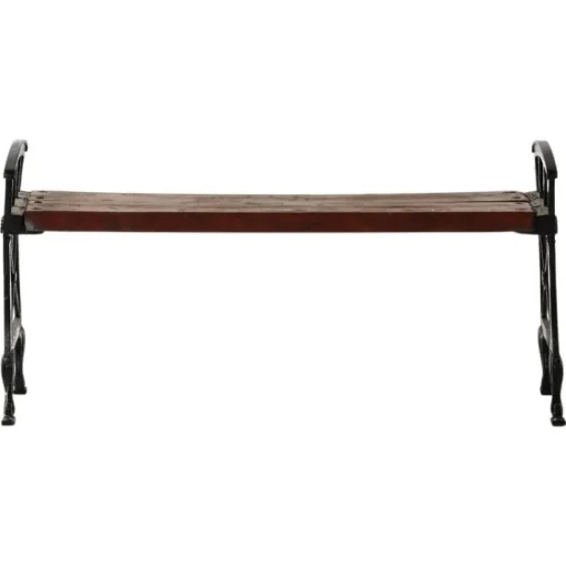 Pamono Parkbänk Nr 2 Bench in Cast Iron and Painted Wood attributed to Folke Bensow, 1920s Sale