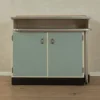 Pamono Pastel Kitchen Cabinet with Table, 1950s New