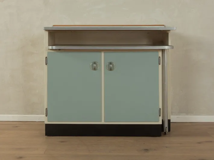Pamono Pastel Kitchen Cabinet with Table, 1950s New
