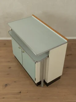 Pamono Pastel Kitchen Cabinet with Table, 1950s New