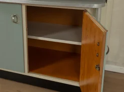 Pamono Pastel Kitchen Cabinet with Table, 1950s New