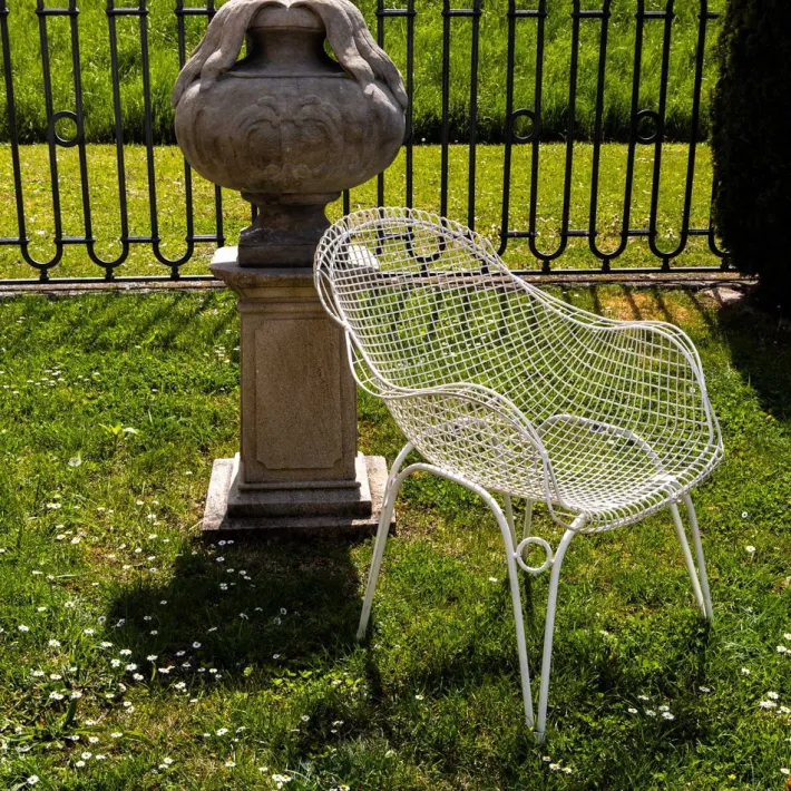 Pamono Patio Furniture Set, Italy, 1950s, Set of 6 Outlet