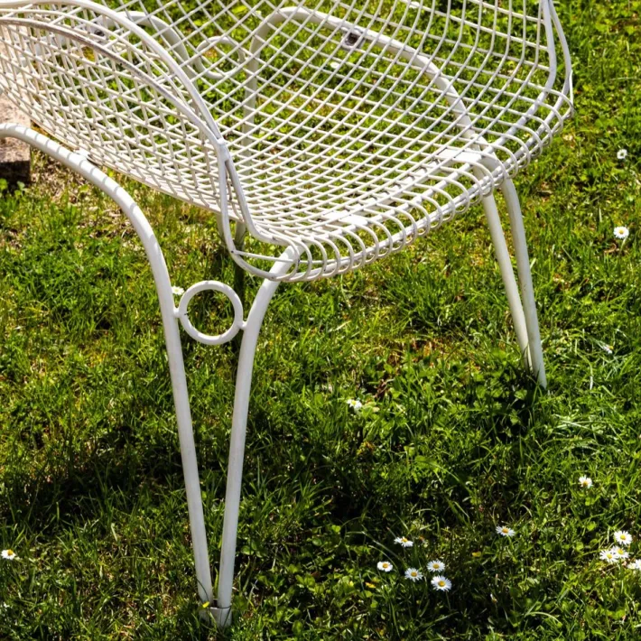 Pamono Patio Furniture Set, Italy, 1950s, Set of 6 Outlet