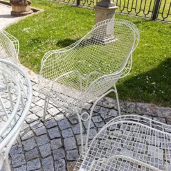 Pamono Patio Furniture Set, Italy, 1950s, Set of 6 Outlet
