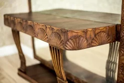 Pamono Pearwood Vanity Table with Mirror, 1900s Best