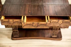 Pamono Pearwood Vanity Table with Mirror, 1900s Best