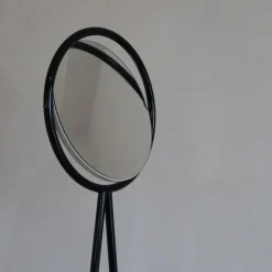 Pamono Philippe Starck Style Black Dressing Table from the 90s, Made in Italy by Philippe Starck