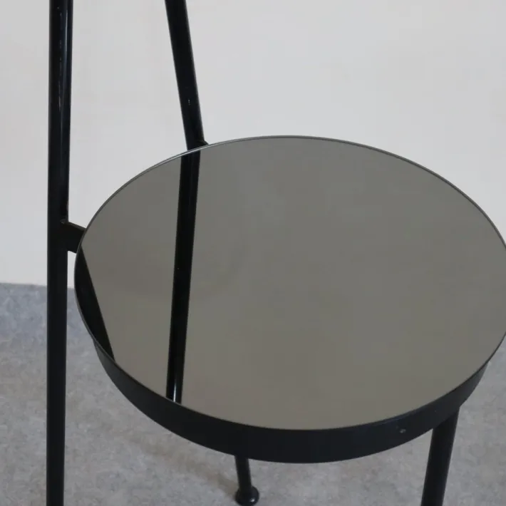 Pamono Philippe Starck Style Black Dressing Table from the 90s, Made in Italy by Philippe Starck