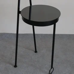 Pamono Philippe Starck Style Black Dressing Table from the 90s, Made in Italy by Philippe Starck