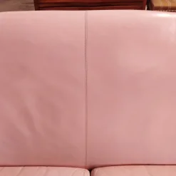 Pamono Pink Leather Sofa, 1980s Online