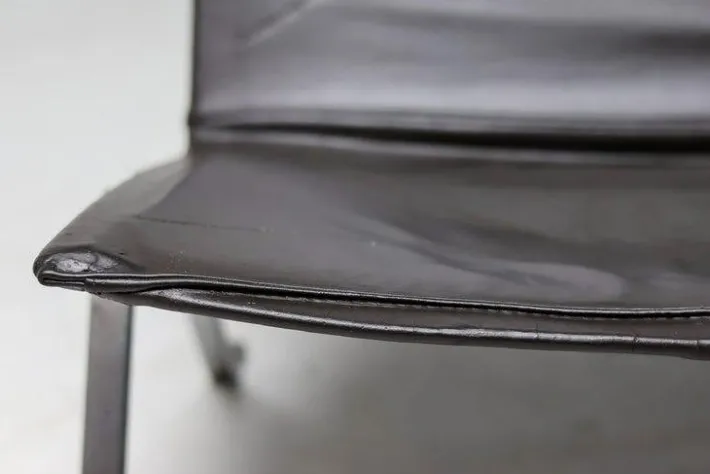 Pamono PK22 Chair in Dark Brown Leather by Poul Kjærholm for Fritz Hansen, Denmark, 1997 Hot