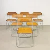 Pamono Plia Folding Chairs by Giancarlo Piretti for Castelli, 1970s, Set of 6 Hot