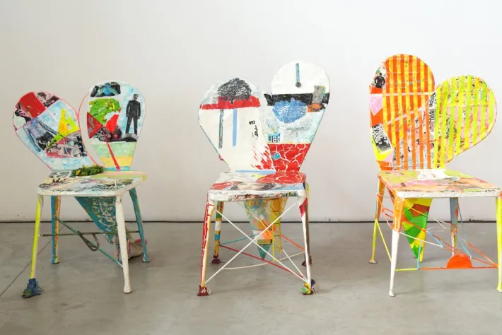 Pamono Pop Art Chairs by Guido Coletti, 1995, Set of 6 Best