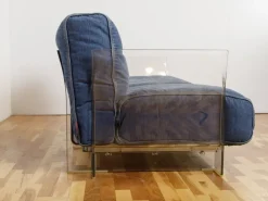 Pamono Pop Sofa in Denim by Piero Lissoni for Kartell Outlet