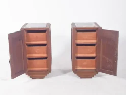 Pamono Portuguese Art Deco Bedside Tables, 1920, Set of 3 Online