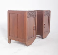 Pamono Portuguese Art Deco Bedside Tables, 1920, Set of 3 Online