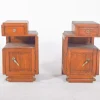 Pamono Portuguese Art Deco Bedside Tables, 1920, Set of 2 Best