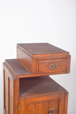 Pamono Portuguese Art Deco Bedside Tables, 1920, Set of 2 Best
