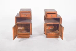Pamono Portuguese Art Deco Bedside Tables, 1920, Set of 2 Best
