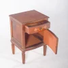 Pamono Portuguese Bedside Table with Marquetry Work, 1920s New