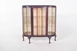 Pamono Portuguese Glass Front Display Cabinet, 1890s Outlet