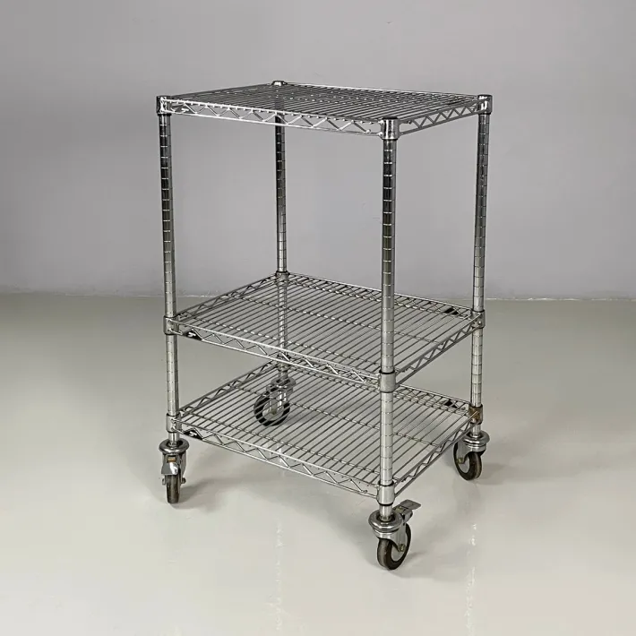 Pamono Postmodern American Steel Cart, 2000s Outlet