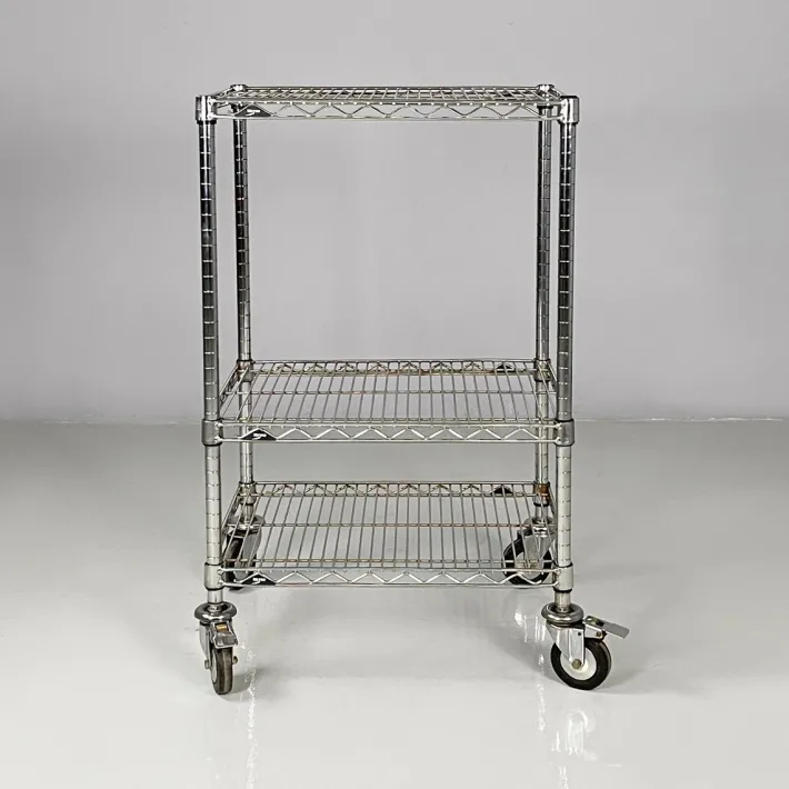 Pamono Postmodern American Steel Cart, 2000s Outlet