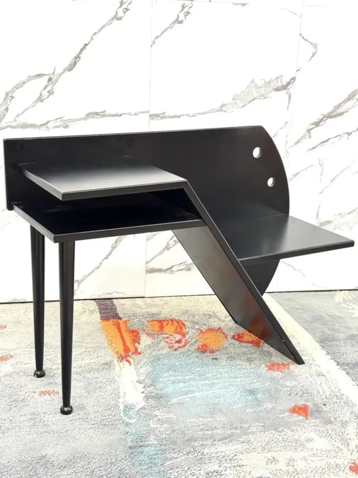 Pamono Postmodern Bench with Coffee Table and Magazine Holder attributed to Paul Pallucco, 1980s Best
