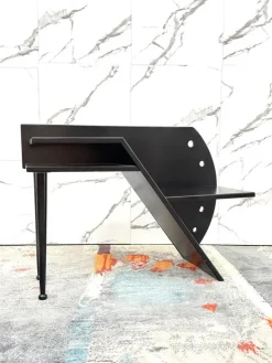 Pamono Postmodern Bench with Coffee Table and Magazine Holder attributed to Paul Pallucco, 1980s Best