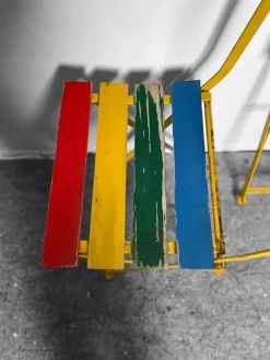 Pamono Postmodern Bistro Chair by Denis Balland for Fermob, France, 1985 Best