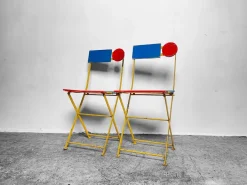 Pamono Postmodern Bistro Chair by Denis Balland for Fermob, France, 1985 Best