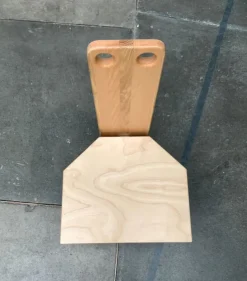 Pamono Postmodern Brutalist Wooden Children Chair, 1990s Outlet