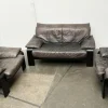 Pamono Postmodern German Brutalist Lounge Armchairs and Sofa by Rolf Benz for Musterring, 1990s, Set of 3 Discount