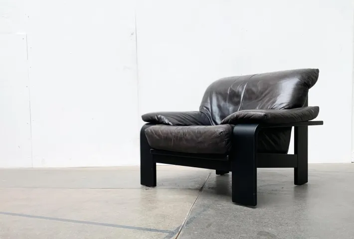 Pamono Postmodern German Brutalist Lounge Armchairs and Sofa by Rolf Benz for Musterring, 1990s, Set of 3 Discount