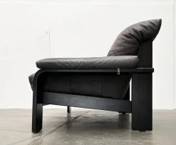 Pamono Postmodern German Brutalist Lounge Armchairs and Sofa by Rolf Benz for Musterring, 1990s, Set of 3 Discount