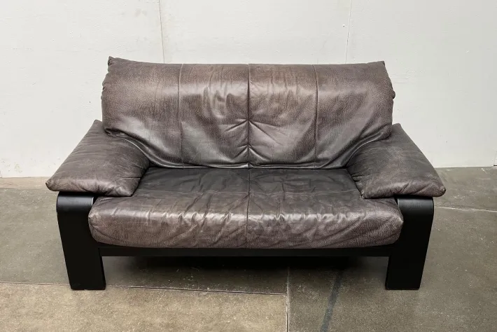 Pamono Postmodern German Brutalist Lounge Armchairs and Sofa by Rolf Benz for Musterring, 1990s, Set of 3 Discount