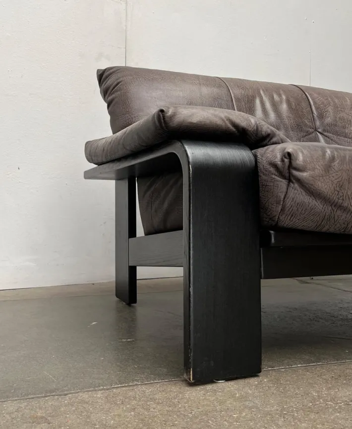 Pamono Postmodern German Brutalist Lounge Armchairs and Sofa by Rolf Benz for Musterring, 1990s, Set of 3 Discount