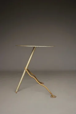 Pamono Postmodern Industrial Metal Garden Table, 1980s Clearance