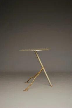 Pamono Postmodern Industrial Metal Garden Table, 1980s Clearance