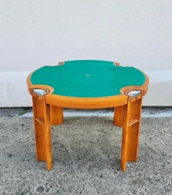 Pamono Postmodern Joker Poker or Game Table attributed to Jaime Tresserra, Spain, 1987 Best