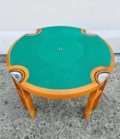 Pamono Postmodern Joker Poker or Game Table attributed to Jaime Tresserra, Spain, 1987 Best