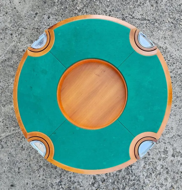 Pamono Postmodern Joker Poker or Game Table attributed to Jaime Tresserra, Spain, 1987 Best