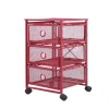 Pamono Postmodern Red Metal Storage Unit from Ikea, 1980s Sale